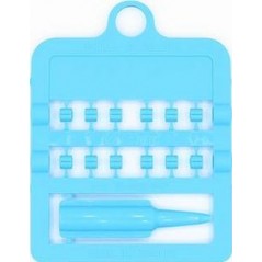 Bagues fendues E-Z par 12 pièces - Taille: 5 mm - Couleur: Bleu Ciel 850SR5-Light Blue Rings 4 Wings 2,00 € Ornibird