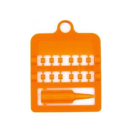 Bagues fendues E-Z par 10 pièces - Taille: 5 mm - Couleur: Orange Fluo à 2,00 € - Rings 4 Wings - 850SR5-Fluo Orange - 5 mm