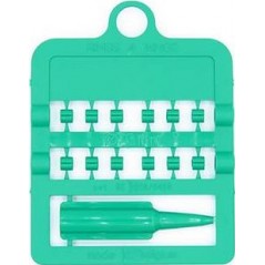 Bagues fendues E-Z par 12 pièces - Taille: 5 mm - Couleur: Vert 850SR5-Green Rings 4 Wings 2,00 € Ornibird