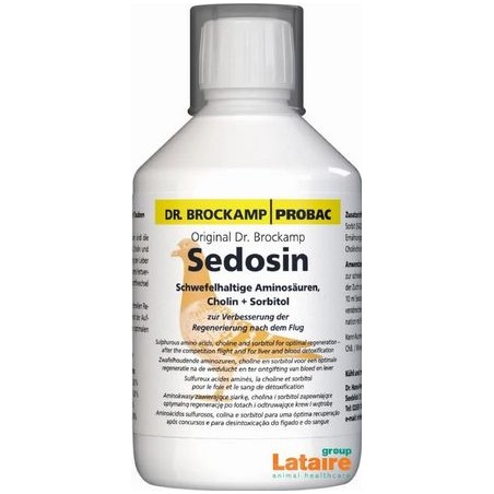 Sedosin (métabolisme, plumage) 500ml - Dr. Brockamp - Probac 36005 Dr. Brockamp - Probac 21,50 € Ornibird