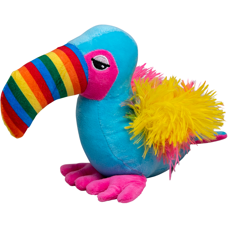 Toucan Bleu 17cm - Animal Boulevard