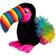 Toucan Noir 17cm - Animal Boulevard à 9,95 € - Animal Boulevard - AB50007 - Jouets en peluche