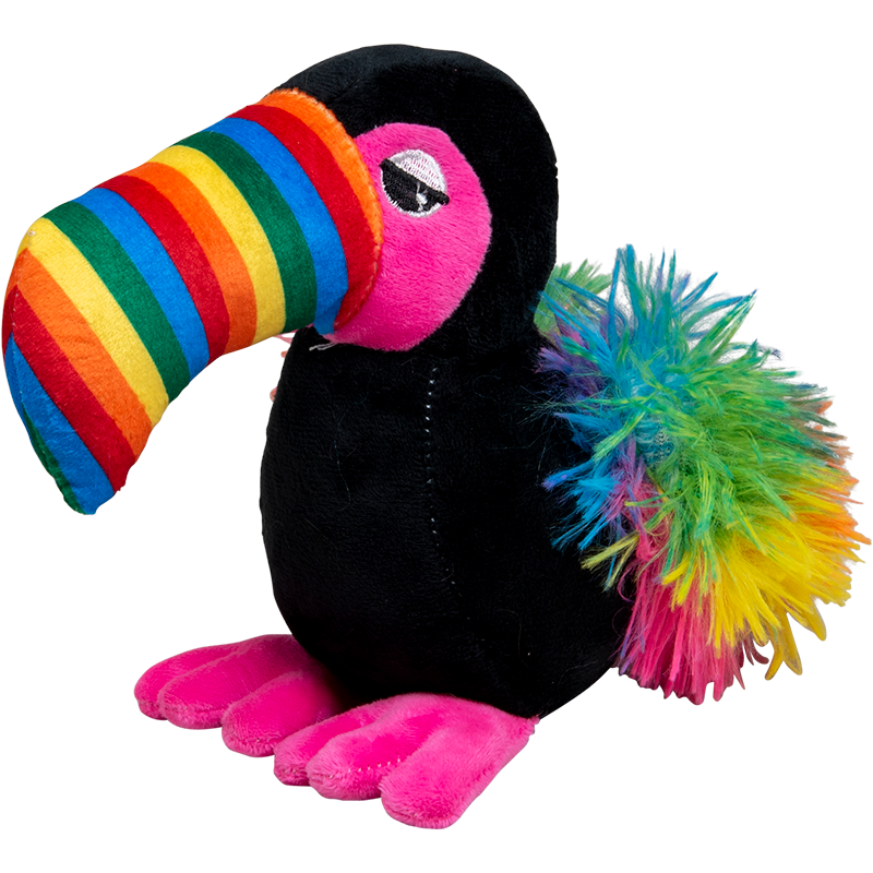 Toucan Noir 17cm - Animal Boulevard