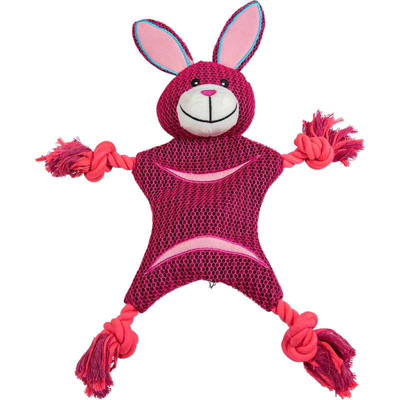 Lapin Rose 40cm - Animal Boulevard