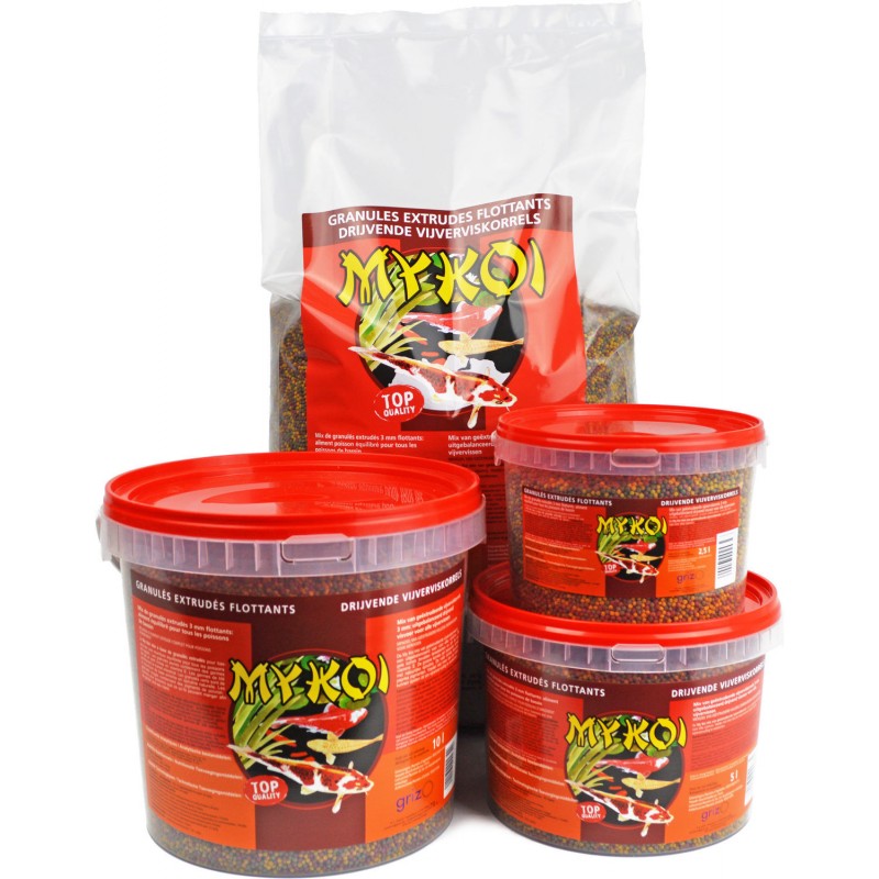 Mix Granules rouge sac 30L - My Koi