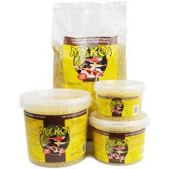 Sticks Extrudes flottants jaune seau 2,5L - My Koi à 5,20 € - Grizo - 555110020 - Nourriture