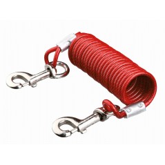 Câble d’attache spirale 5m/50kg max - Trixie à 15,00 € - Trixie - 22945 - Autres