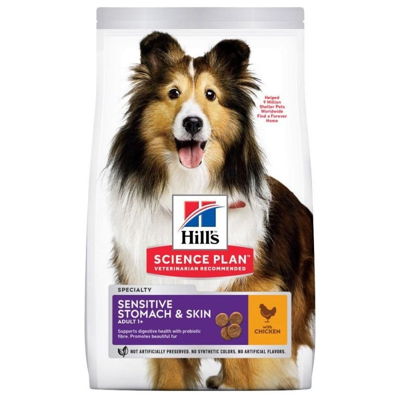 Science Plan Sensitive Stomach & Skin Medium & Large Poulet 2,5kg - Hill's