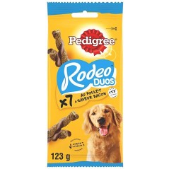 Rodeo Duo poulet bacon 7x - Pedigree à 3,40 € - Pedigree - 409674 - Pedigree