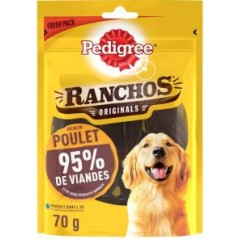 Ranchos poulet 70gr - Pedigree à 3,00 € - Pedigree - 373382 - Pedigree