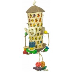 Coco Foraging Tower 55x13cm - Back Zoo Nature à 16,95 € - Back Zoo Nature - ZF6697 - Jouets