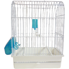 Cage d'expo York blanche 27,5x17x36,5cm - S.T.A Soluzioni I065B S.T.A. Soluzioni 24,95 € Ornibird