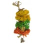 Pompon en raphia avec bambou et coco multicolore S/24x6,4x6,4cm - Duvo+ 13408 Duvo + 10,95 € Ornibird