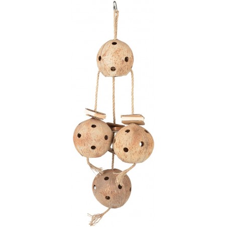 Coconut jungle grand pendentif avec sisal & carton brun 72,5x25x12cm - Duvo+ à 31,95 € - Duvo + - 12406 - Jouets