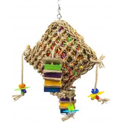 Sac à friandise en jonc de mer multicolore 43x28x10cm - Duvo+ 12417 Duvo + 23,95 € Ornibird