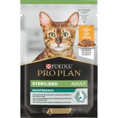 Sterilised Maintenance - Tendres morceaux au poulet en sauce 85gr - Pro Plan à 1,85 € - Purina - 12457634 - Pro Plan