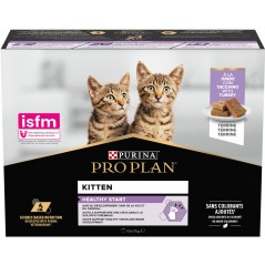 Kitten Healthy Start - Terrine à la dinde 10x75gr - Pro Plan à 14,50 € - Purina - 12514235 - Pro Plan