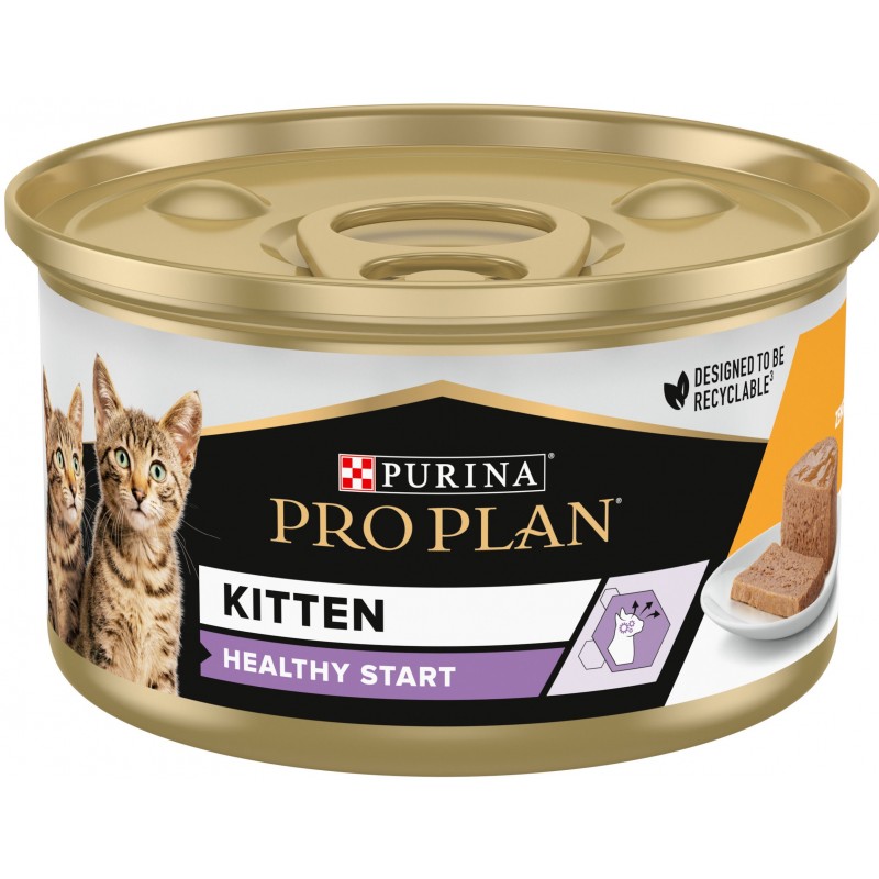 Kitten Healthy Start - Mousse de poulet 85gr - Pro Plan