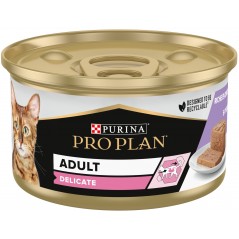 Adult Delicate - Mousse riche en dinde 85gr - Pro Plan 12514245 Purina 1,85 € Ornibird