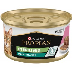 Sterilised Maintenance - Terrine riche au thon et au saumon 85gr - Pro Plan à 1,85 € - Purina - 12514244 - Pro Plan