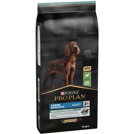 Adult Large Athletic Senstive Digestion - Riche en agneau 14kg - Pro Plan à 79,90 € - Purina - 12366945 - Pro Plan
