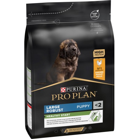 Puppy Large Robust Healthy Start - Riche en poulet 3kg - Pro Plan