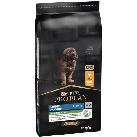 Puppy Large Robust Healthy Start - Riche en poulet 12kg - Pro Plan à 70,70 € - Purina - 12367290 - Pro Plan