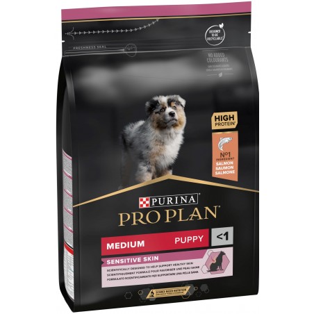 Puppy Medium Sensitive Skin - Riche en saumon 3kg - Pro Plan 12272213 Purina 29,50 € Ornibird