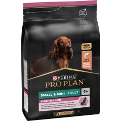 Adult Small & Mini Sensitive Skin - Riche en saumon 3kg - Pro Plan à 29,50 € - Purina - 12272215 - Pro Plan