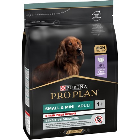 Adult Small & Mini Sensitive Digestion - Riche en Dinde 2,5kg - Pro Plan