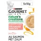 Nature's Créations - Snack Purée Saumon 5x10gr - Gourmet 12475857 Purina 2,90 € Ornibird