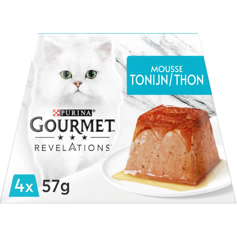 Révélations - Mousseline au thon 4x57gr - Gourmet