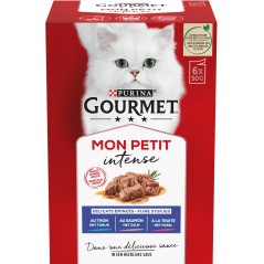 Mon Petit - Poissons 6x50gr - Gourmet 12502633 Purina 4,20 € Ornibird