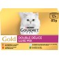 Gold - Double délice luxe mix 12x85gr - Gourmet