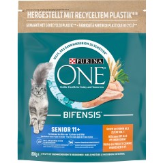 Bifensis Senior 11+ - Riche en poulet et aux céréales complètes 800gr - One à 7,40 € - Purina - 12507959 - One