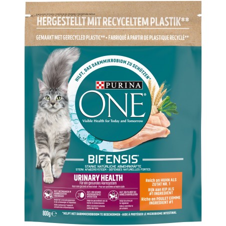 Bifensis Urinary Care - Riche en poulet et au blé 800gr - One à 7,40 € - Purina - 12508822 - One