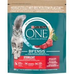 Bifensis Sterilcat - Riche en boeuf et au blé 800gr - One à 7,20 € - Purina - 12297645 - One