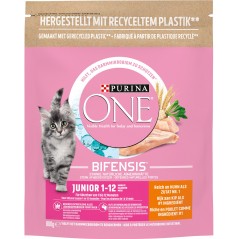 Bifensis Junior 1-12mois - Riche en poulet et en céréales complètes 800gr - One à 7,40 € - Purina - 12506742 - One