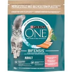 Bifensis Adult - Riche en saumon et aux céréales complètes 800gr - One à 7,20 € - Purina - 12505420 - One