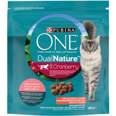 Dual Nature - Spécial chat stérilisé Aux Canneberges 650gr - One à 6,25 € - Purina - 12508897 - One