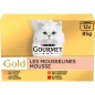 Gold - Les mousselines 12x85gr - Gourmet