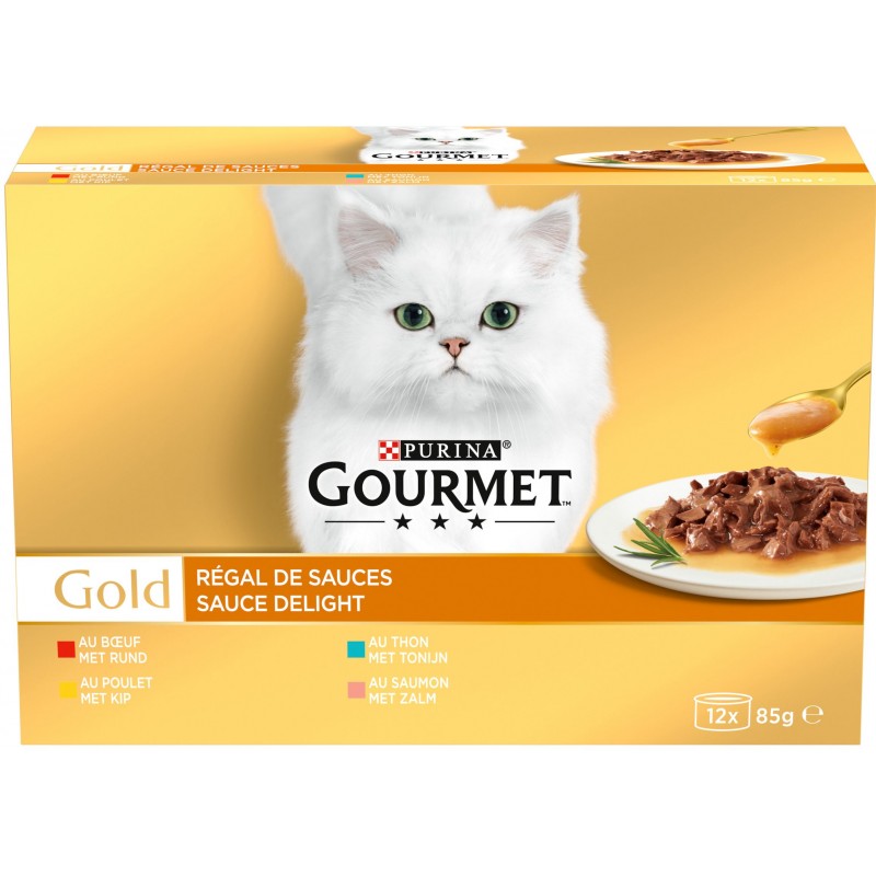 Gold - Régal de sauce 12x85gr - Gourmet