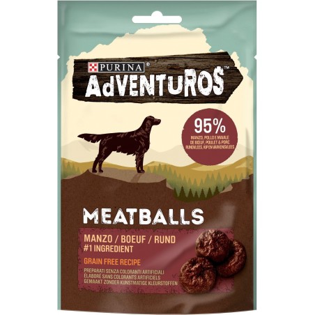 Adventuros - Meatballs Boeuf 70gr - Purina