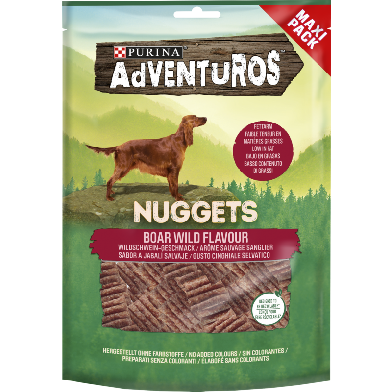 Adventuros - Nuggets Arôme sauvage Sanglier 300gr - Purina