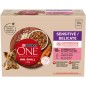 Sensitive-Delicate Mini/Small Au saumon 10x85gr - One 12521160 Purina 6,20 € Ornibird