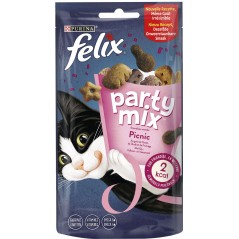 Party Mix - Picnic mix Au goût de poulet, de fromage et de dinde 60gr - Felix 12371172 Purina 2,10 € Ornibird