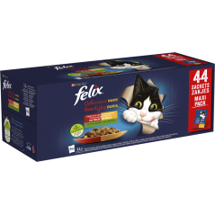 Délicieux Duos - Sélection mixte en gelée 44x85gr - Felix 12500819 Purina 24,00 € Ornibird