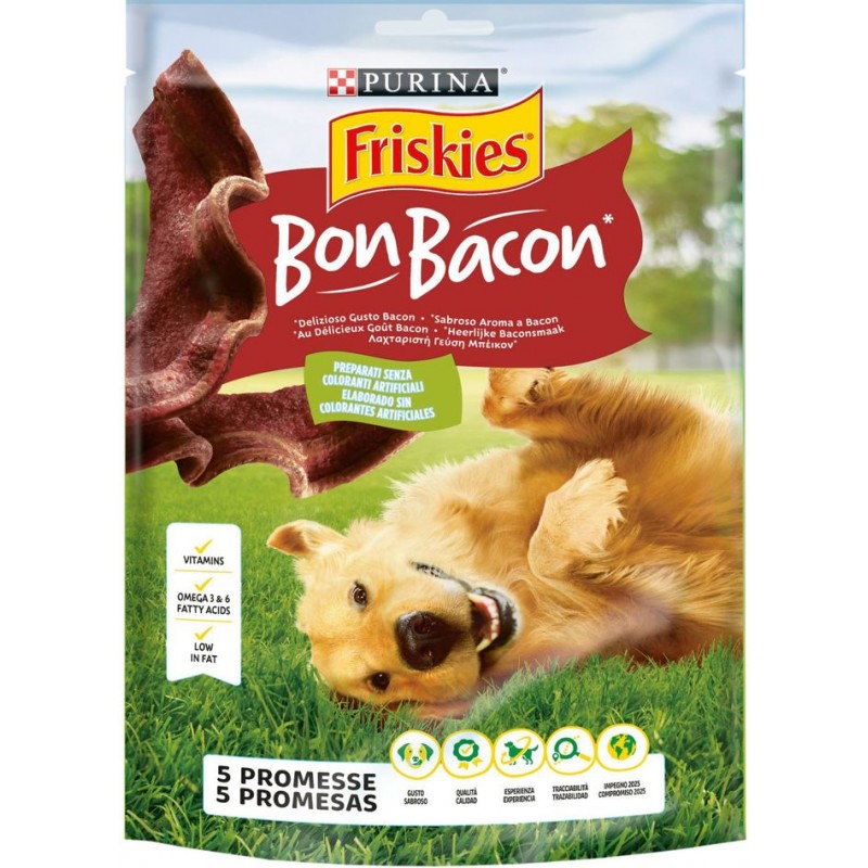 Bon Bacon - Savoureux goût bacon 120gr - Friskies