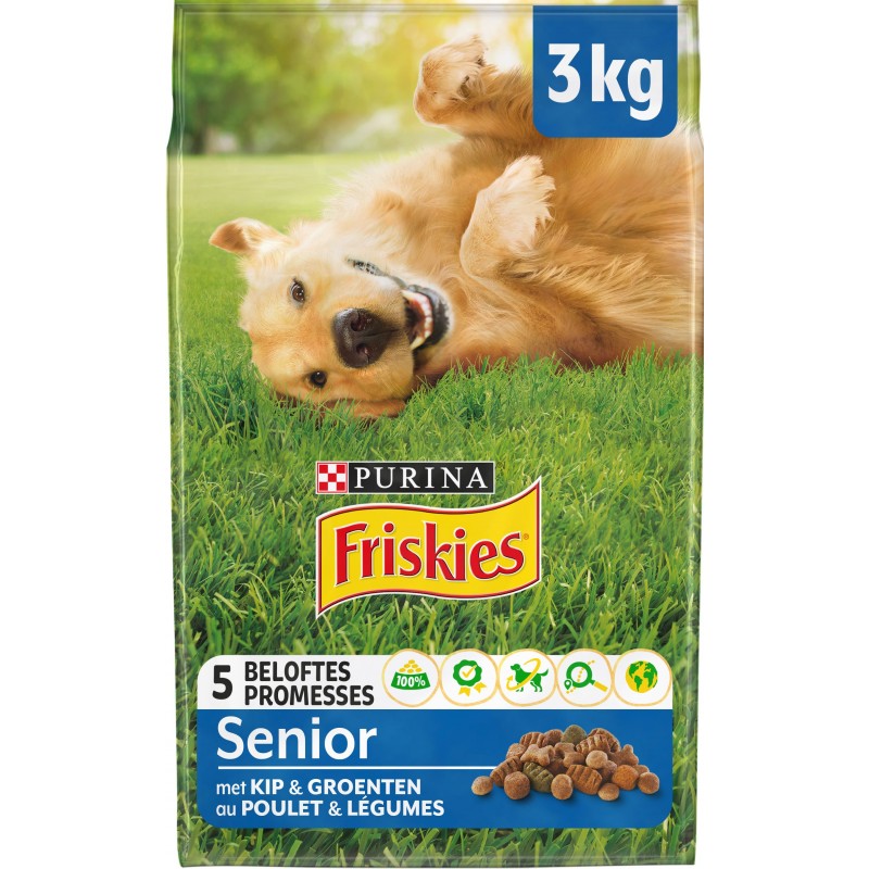 Vivafit Senior - Au poulet et aux légumes 3kg - Friskies