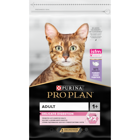 Adult Delicate Digestion - Riche en dinde 10kg - Pro Plan à 92,30 € - Purina - 12524952 - Pro Plan